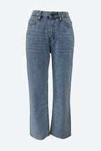 Vintage High Waist Loose Straight Wide Jeans Lavish Daily