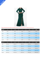 Long Sleeve Rhinestone Turtleneck Maxi Dress Lavish Daily