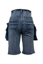 Retro Cargo Denim Shorts Lavish Daily