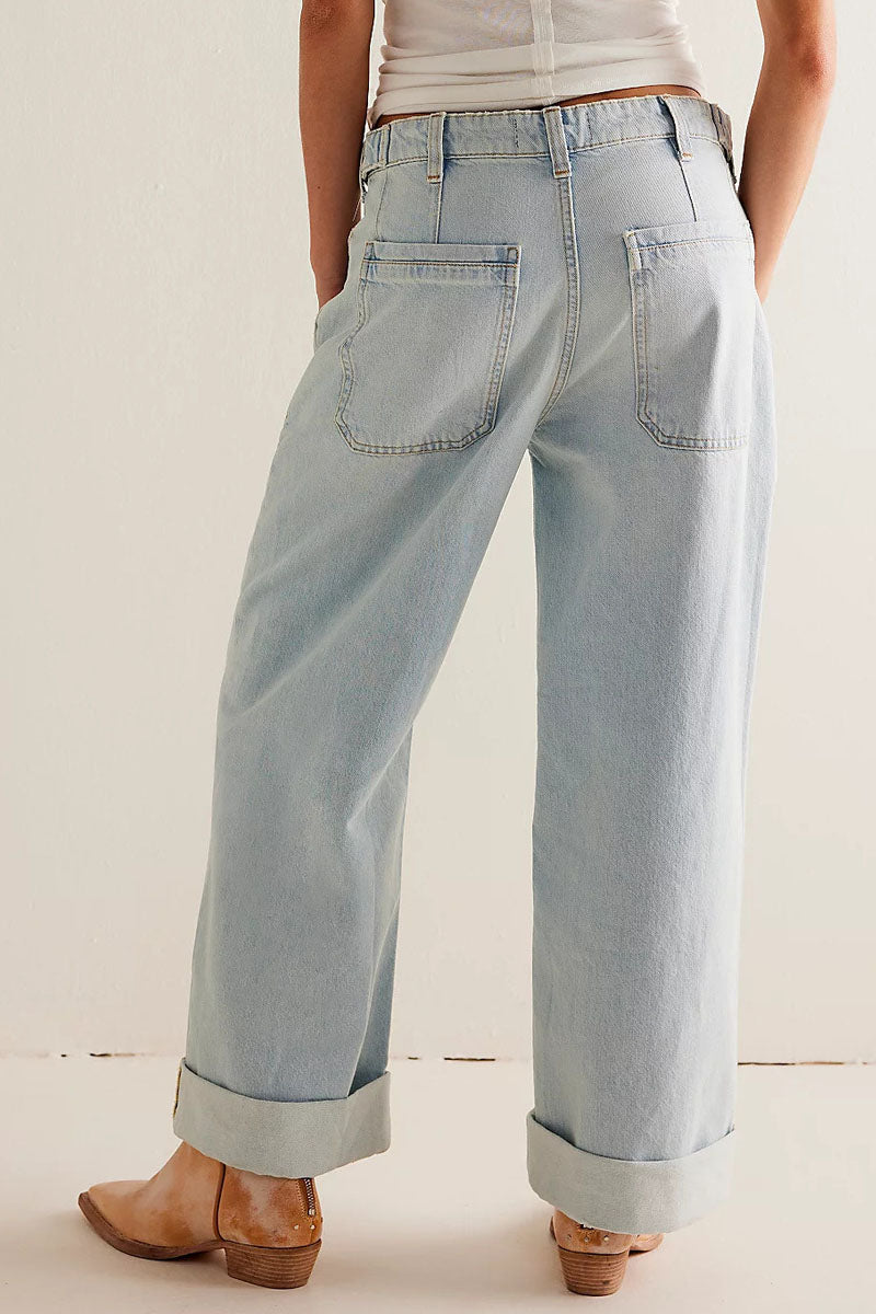 Classic Mid-Rise Comfort Jeans Lavish Daily