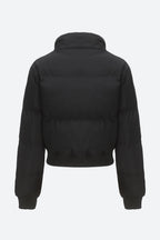 Long Sleeve Puffer Jacket Lavish Daily