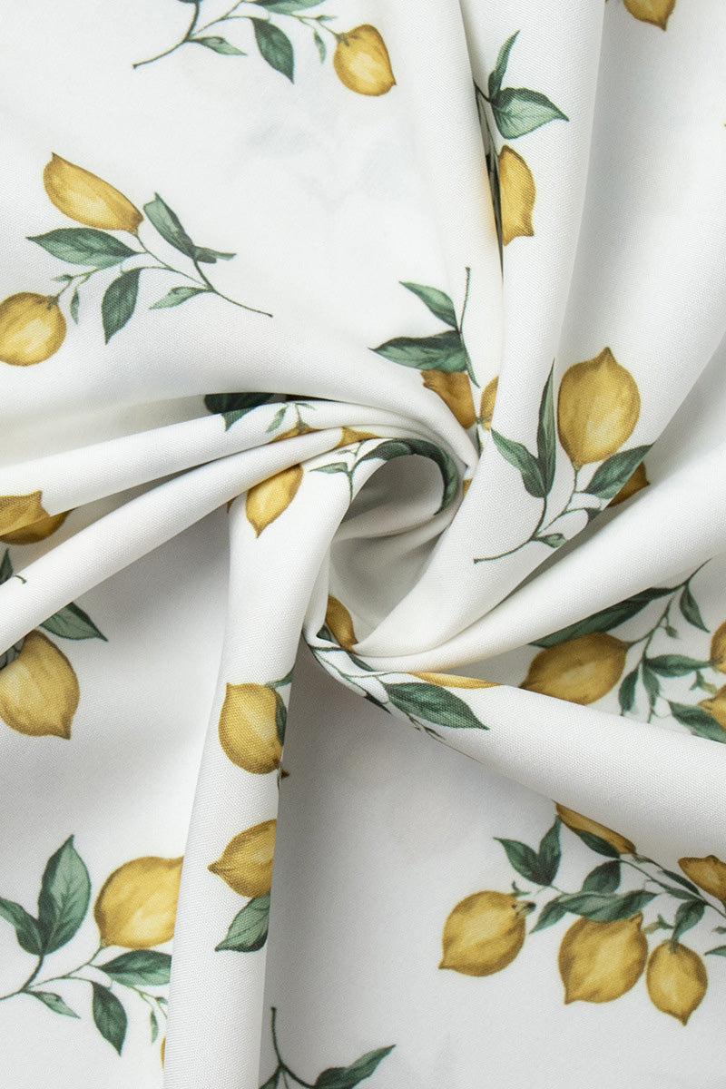 Low-Cut Tie Front High-Waist Split Floral Dress Lavish Daily