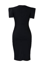 Sleeveless Bodycon Midi Dress Lavish Daily