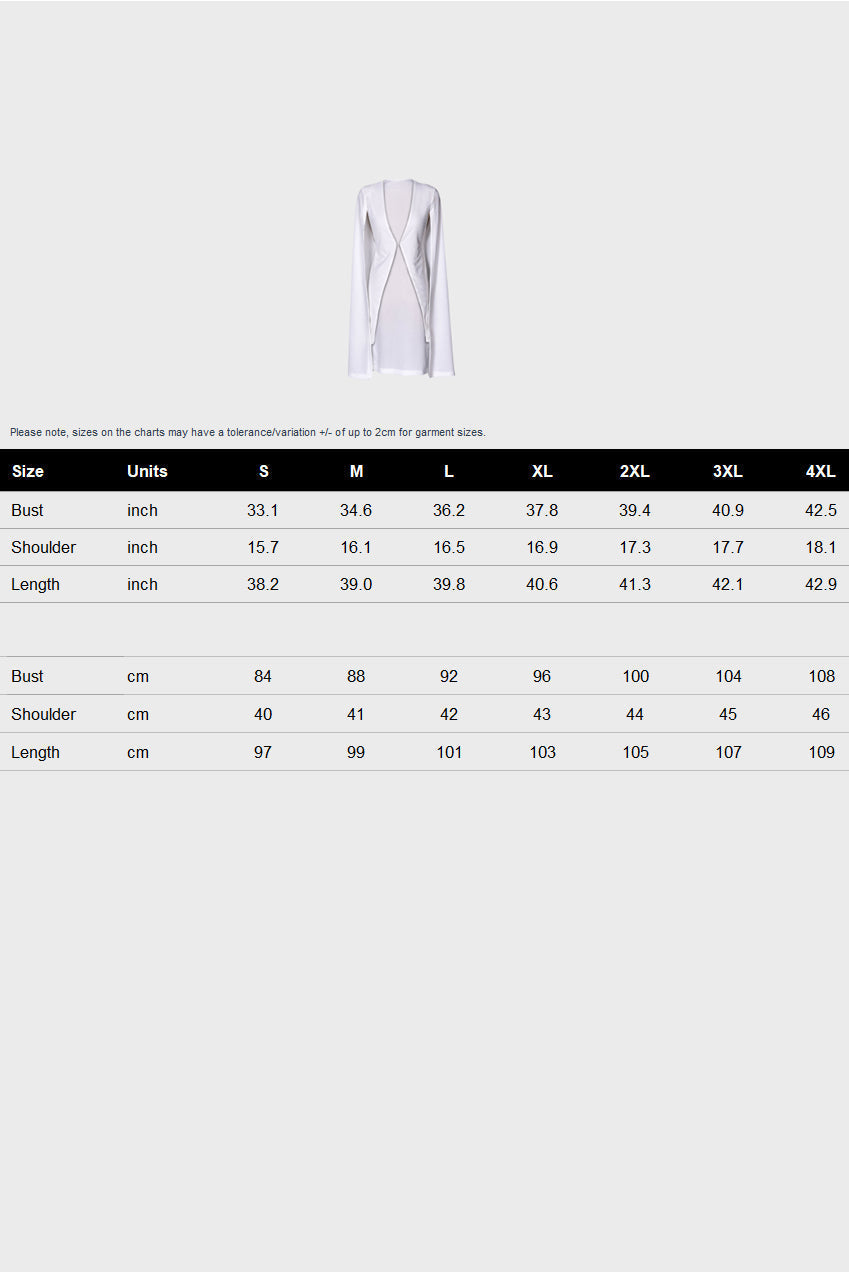 Long Sleeve Cape Blazer Lavish Daily