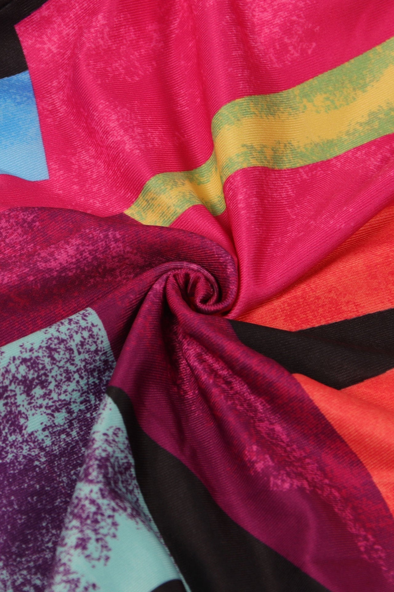 Printed Halter Hollow Out Jumpsuit Lavish Daily