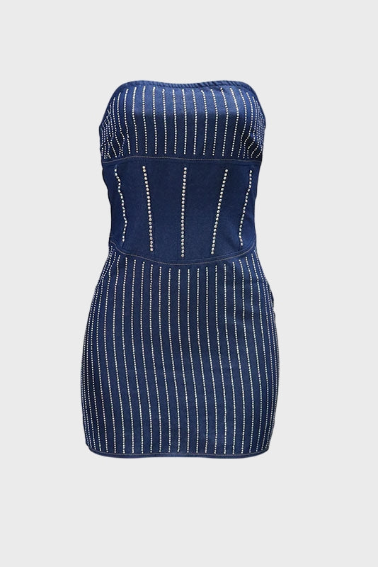 Strapless Mini Dress Lavish Daily