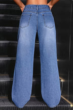Stretch Vintage Straight Leg Jeans Lavish Daily