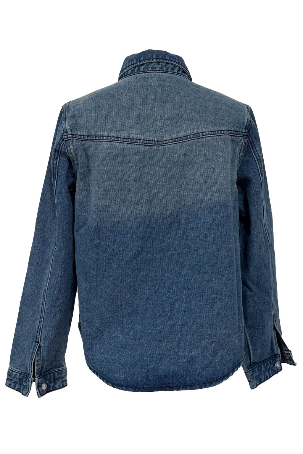 Loose Fit Casual Denim Shirt Lavish Daily