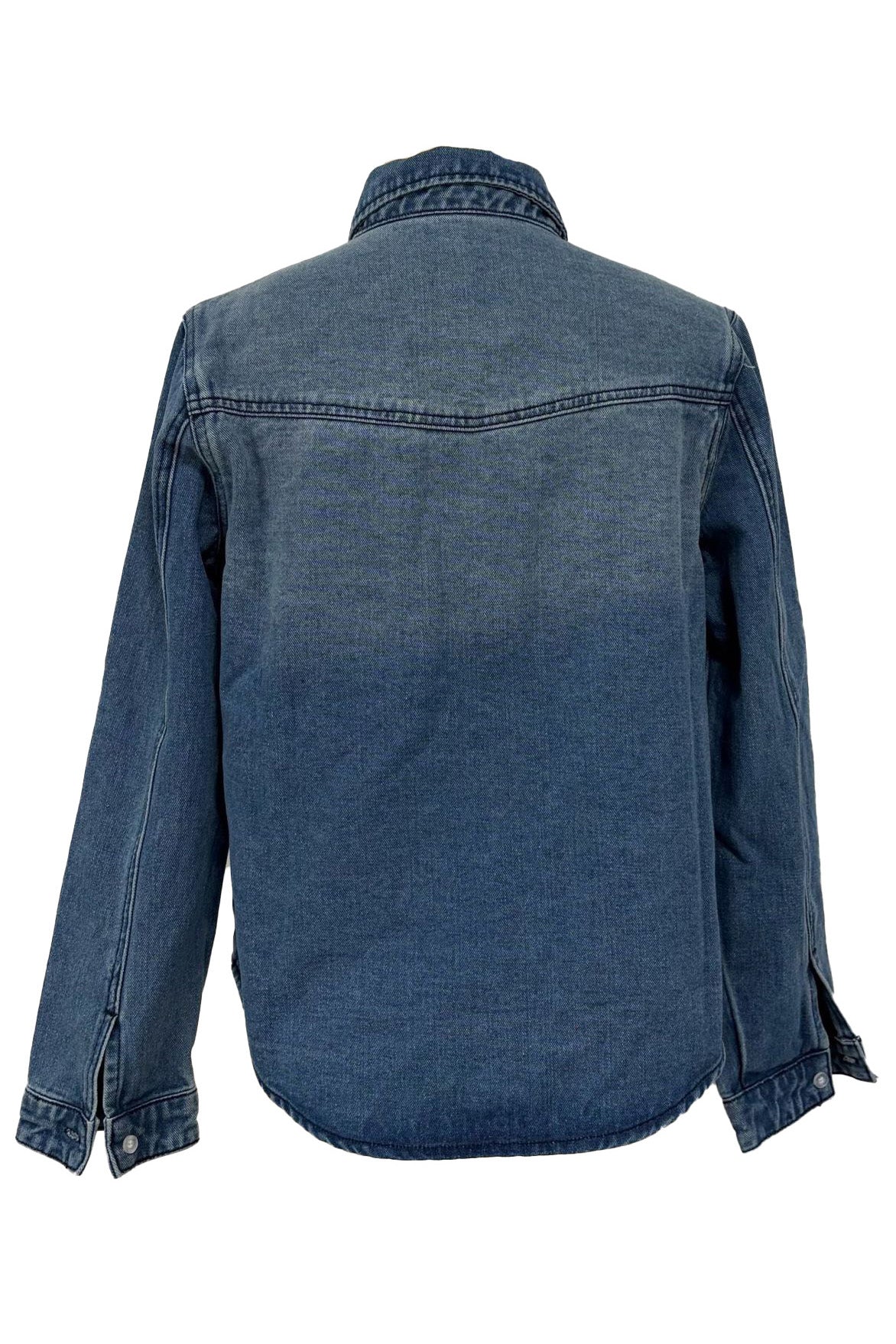 Loose Fit Casual Denim Shirt Lavish Daily