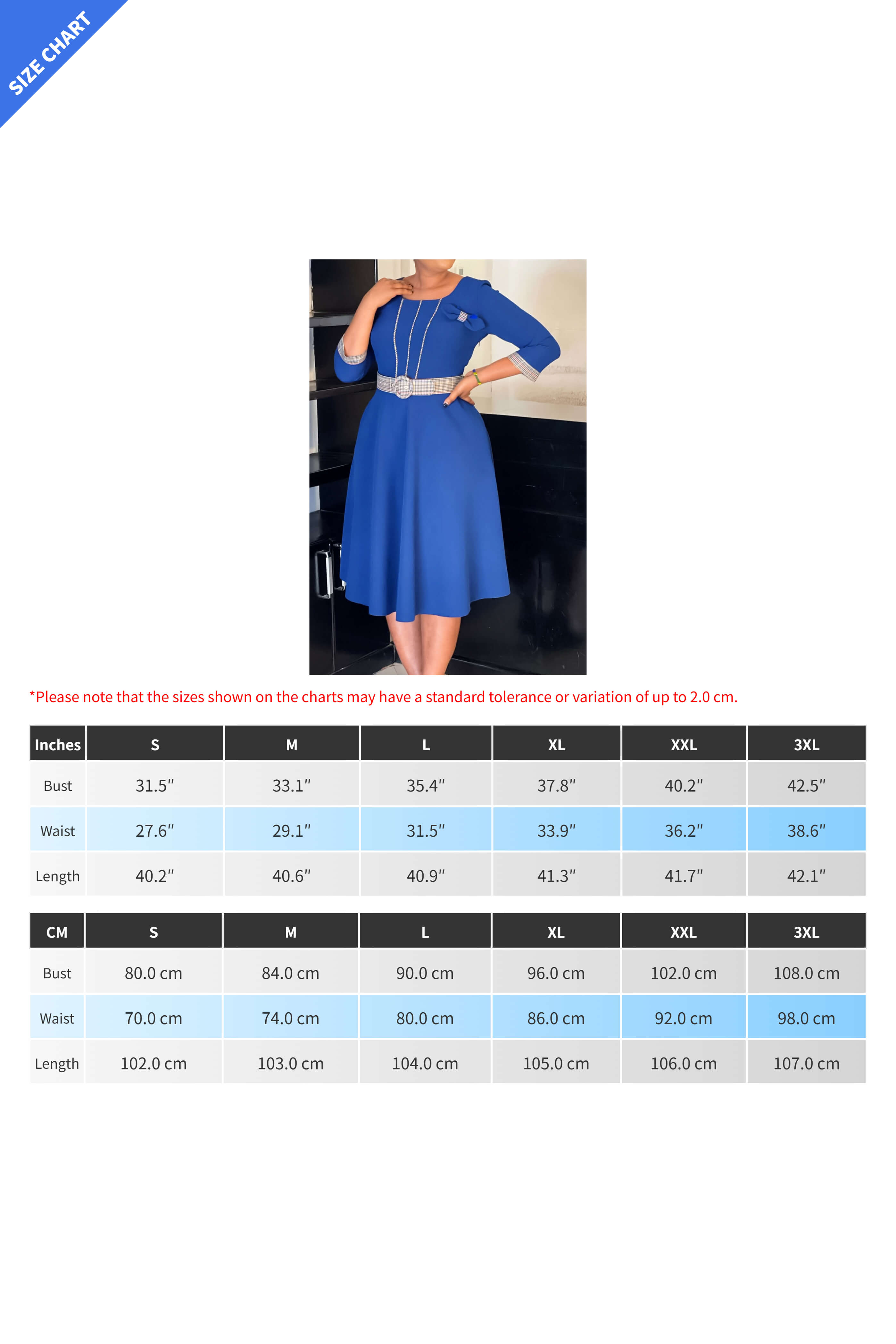 Elegant Round Neck Patchwork Midi Dress Lavish Daily