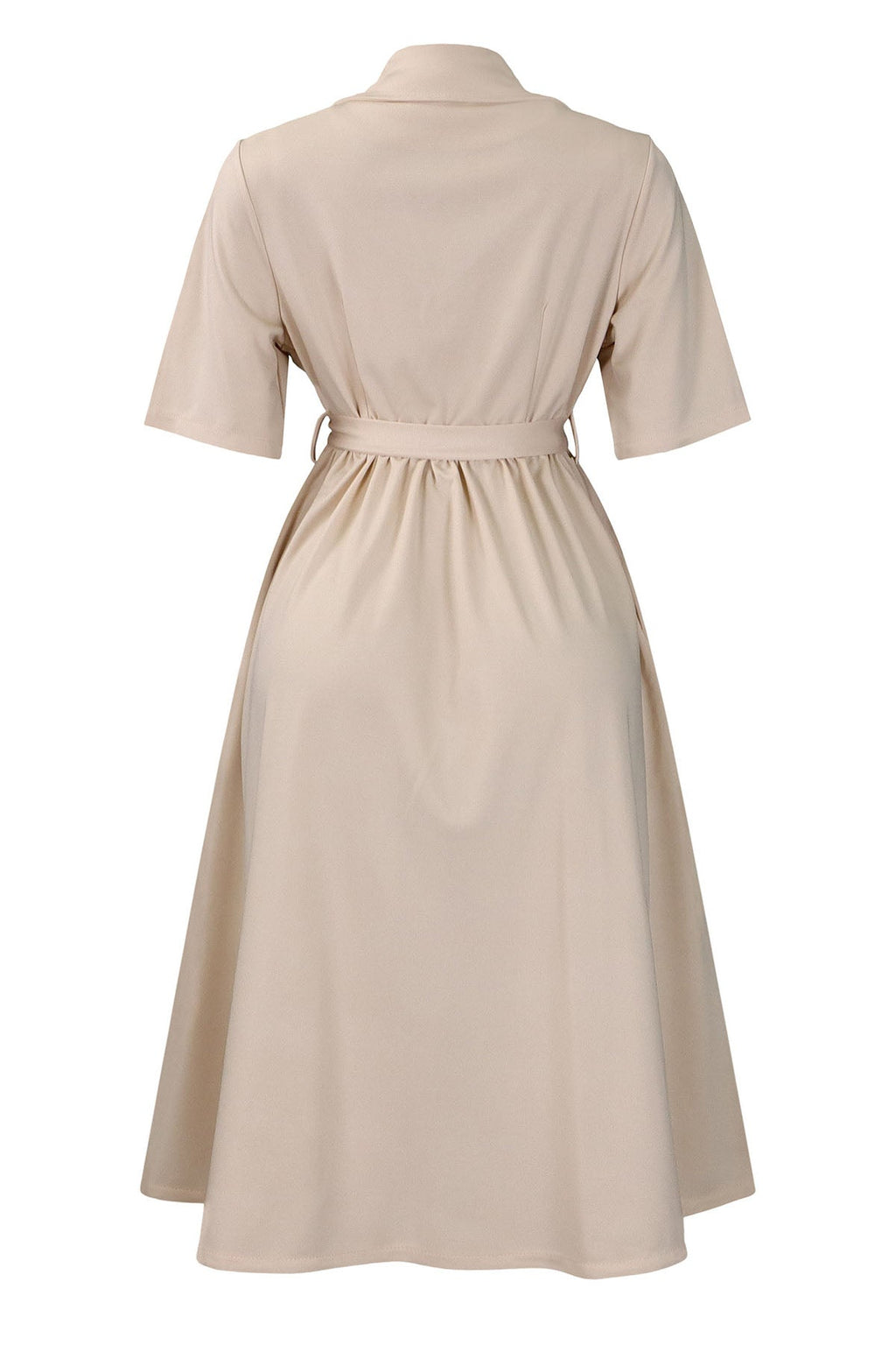 V Neck Suit Collar Office Lady Dress Lavish Daily