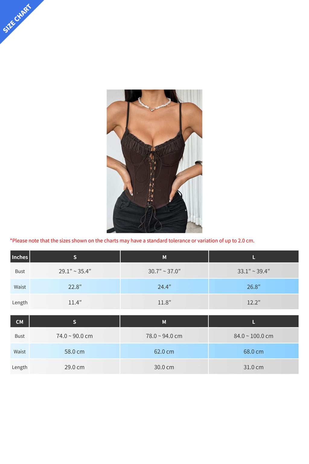 Lace-Up Boned Corset Cami Top Lavish Daily