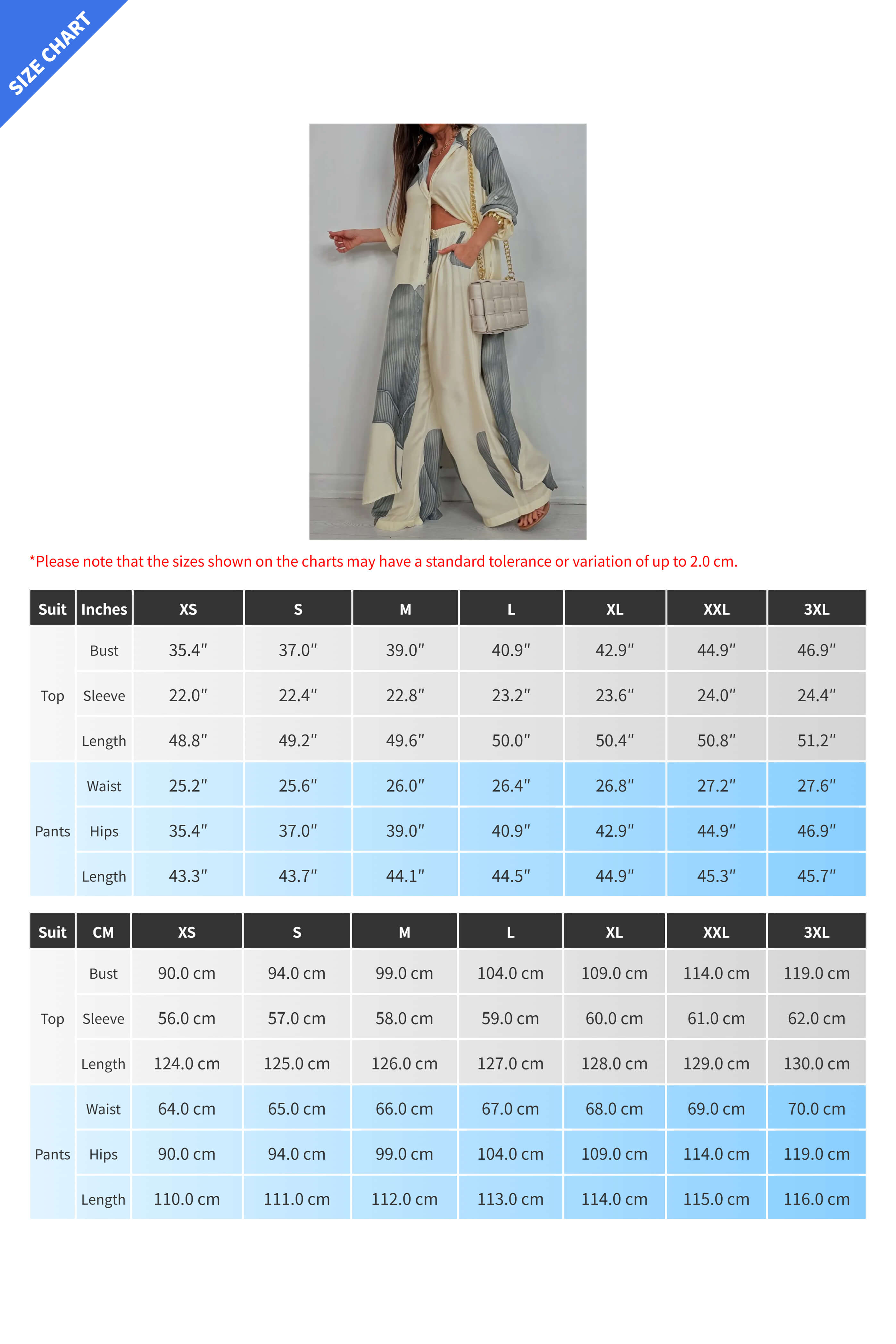 Colorblock Loose Shirt & Pants Set Lavish Daily