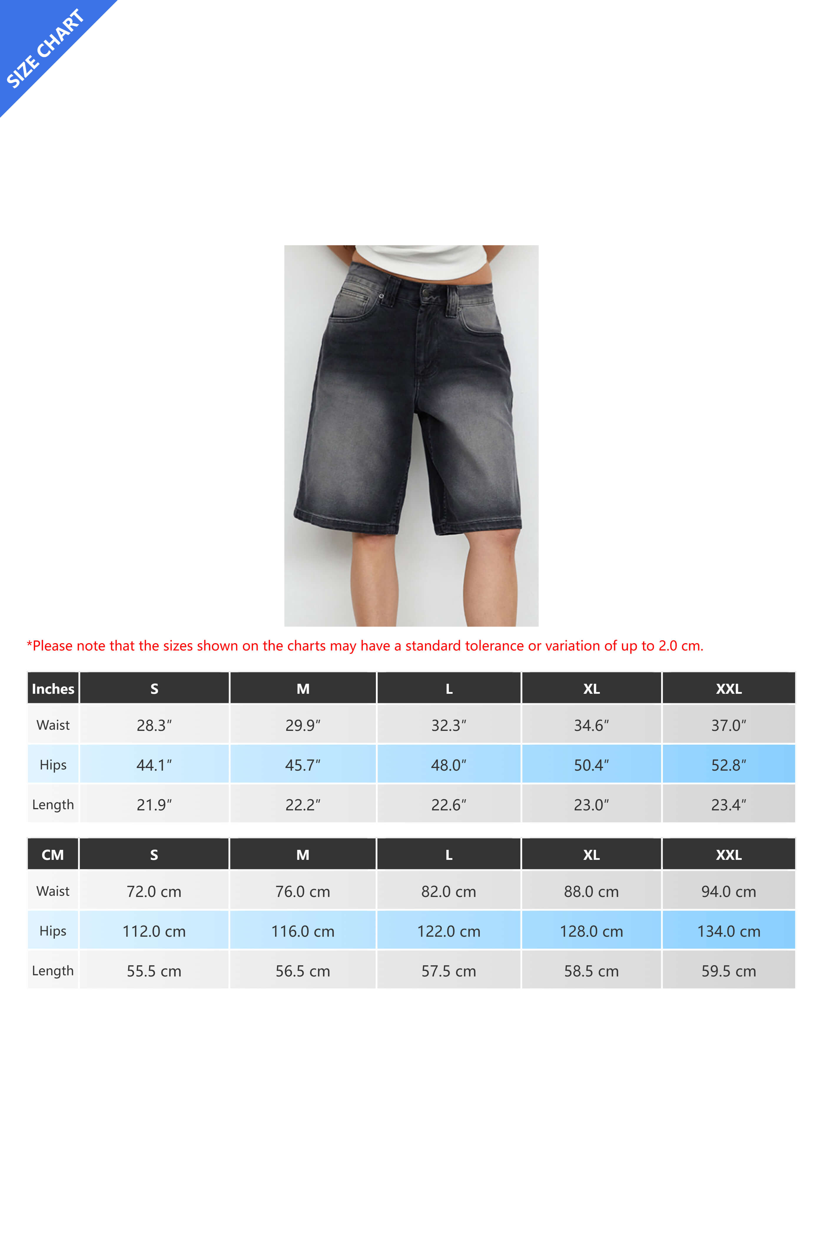 Mid-Thigh Length Casual Jeans Lavish Daily