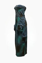 Denim Cargo Dress Lavish Daily