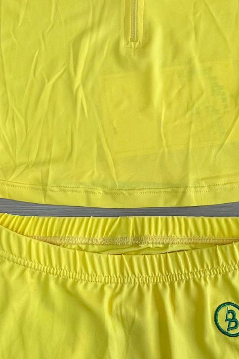 Sporty Graphic Zip-Up & Shorts Set Lavish Daily