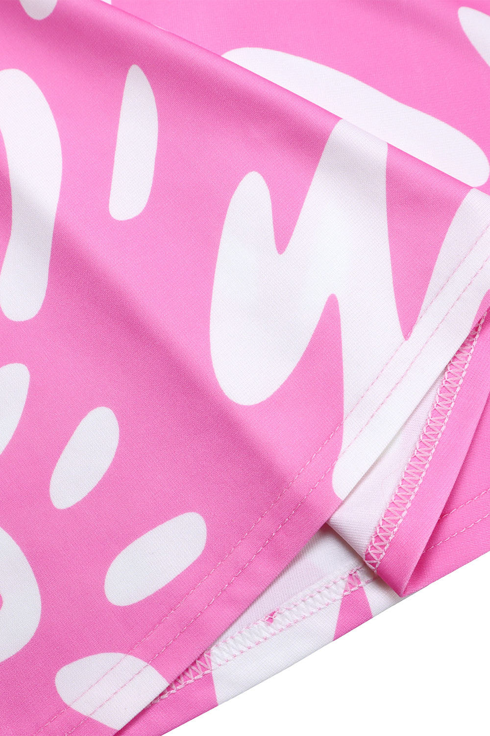 Tie-Waist Floral Print Short Sleeve Dress Lavish Daily