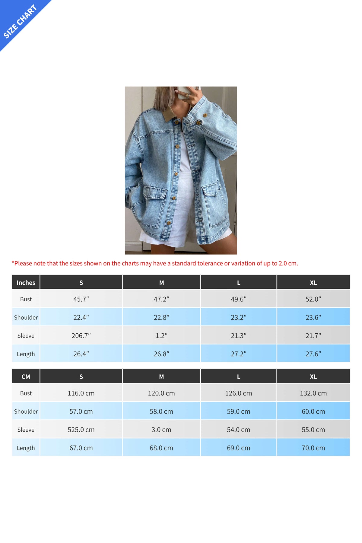 Light Wash Denim Jacket Lavish Daily