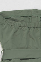 Strapless Utility Jumpsuit with Pockets Lavish Daily