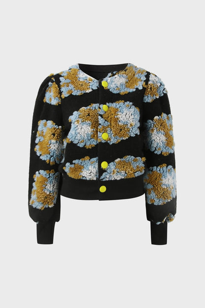 Flower Bomber Jacket Lavish Daily