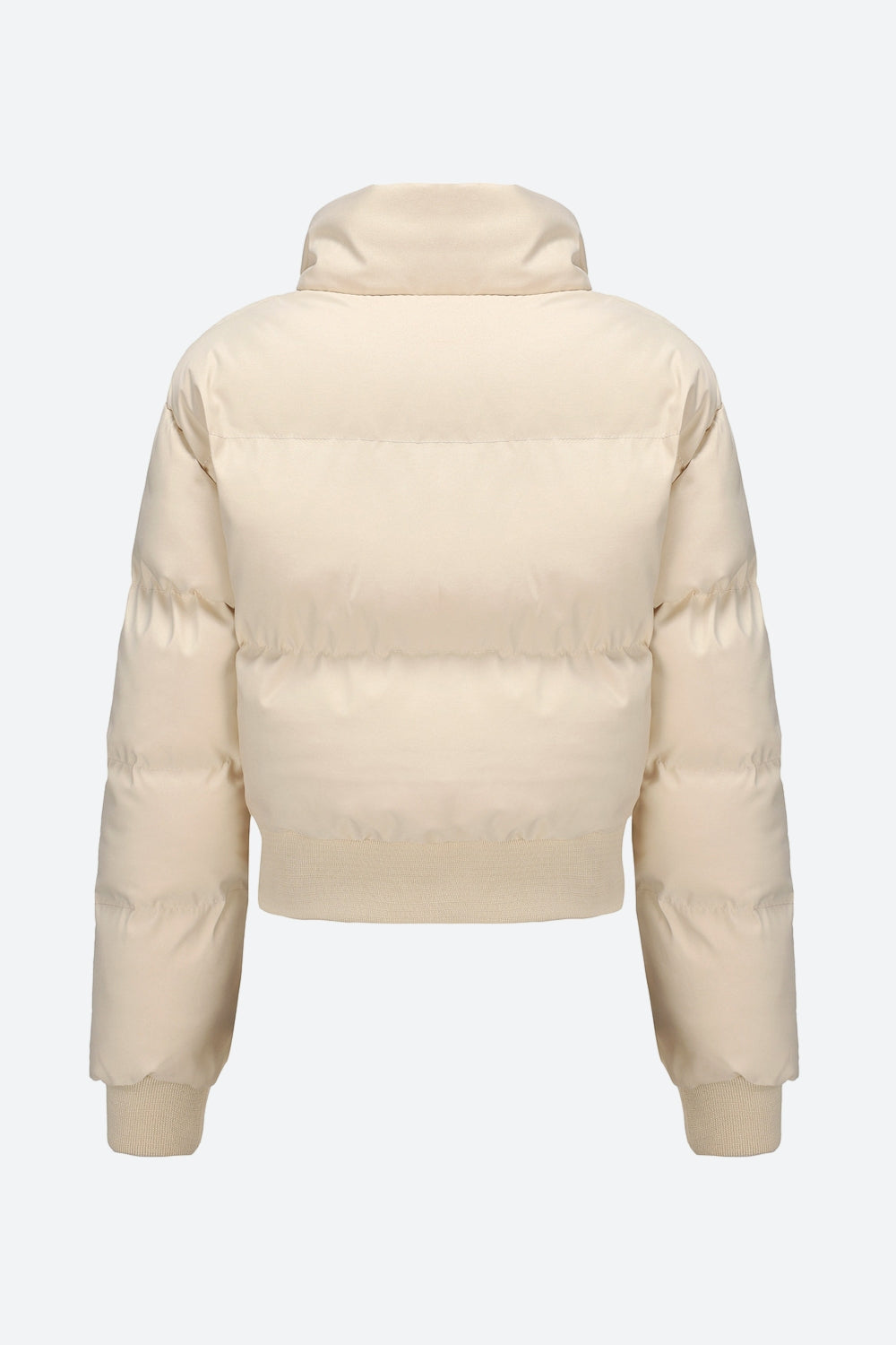 Long Sleeve Puffer Jacket Lavish Daily