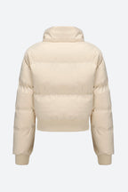 Long Sleeve Puffer Jacket Lavish Daily