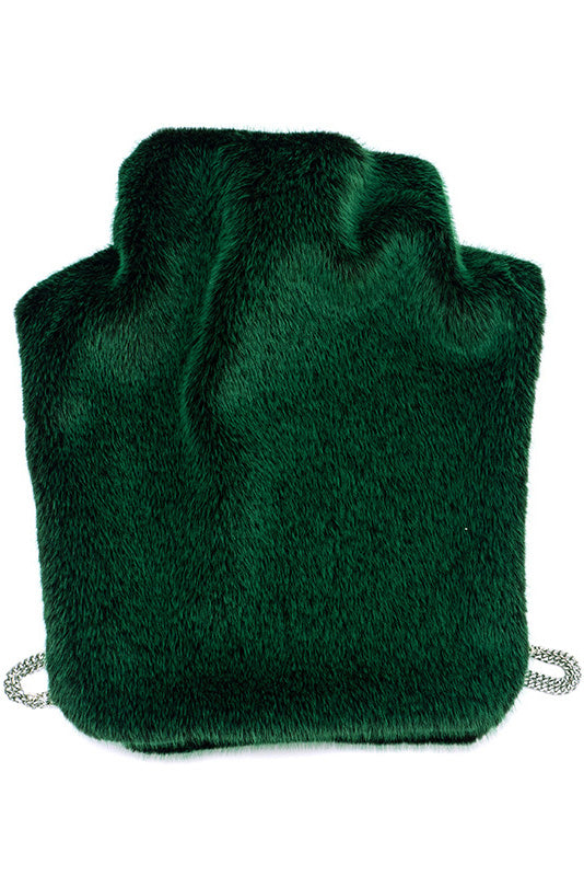 Solid Faux Fur Sleeveless Vest Lavish Daily