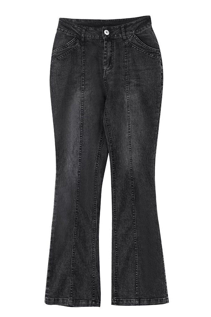 Low-Rise Bootcut Jeans Lavish Daily