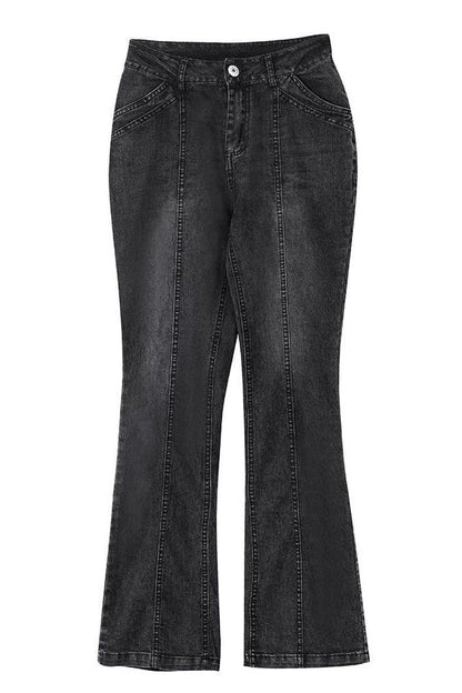 Low-Rise Bootcut Jeans Lavish Daily