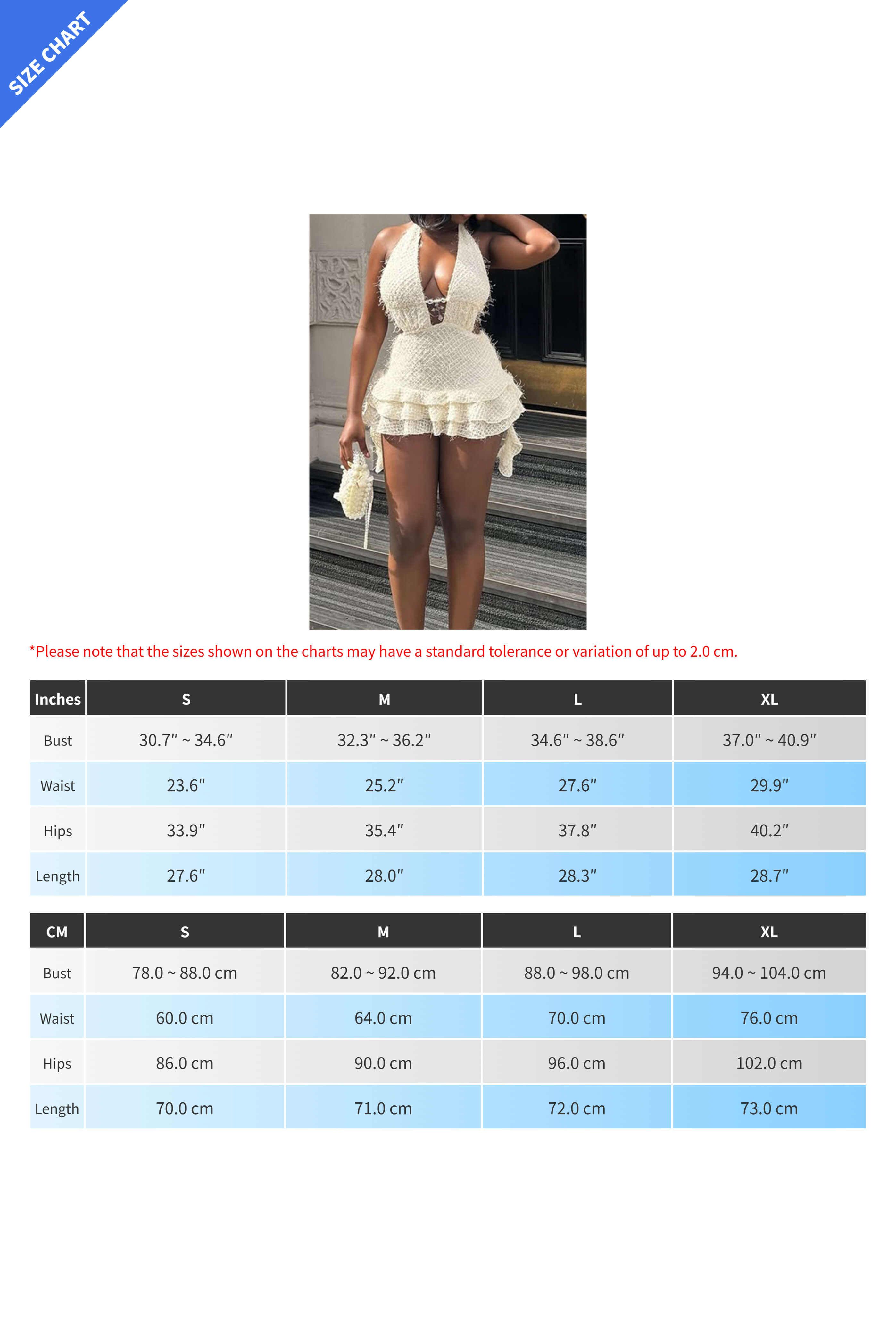 V-Neck Halter Backless Mini Dress Lavish Daily