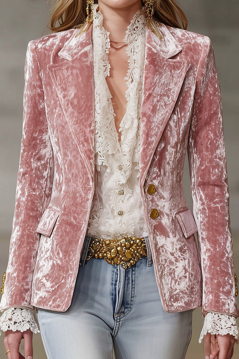 Velvet Boyfriend Blazer LavishDaily