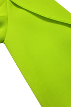 Elegant 3/4 Petal Sleeve Long Midi Dress Lavish Daily