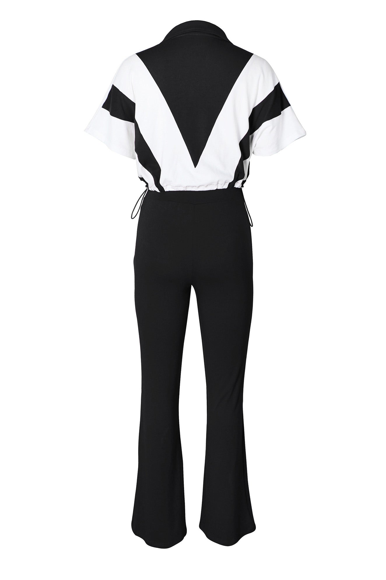 Elastic Waist Colorblock Sport 2-Piece Set Lavish Daily