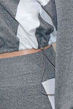 Sporty Color Block 2-Piece Tracksuit Lavish Daily