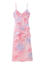 Floral Chiffon Maxi Dress Lavish Daily