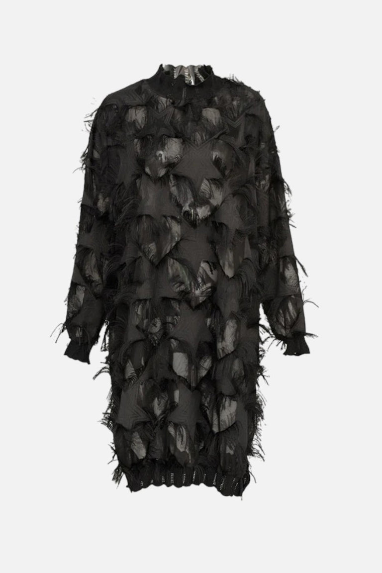 Loose-Fitting Long Sleeve Dress Lavish Daily