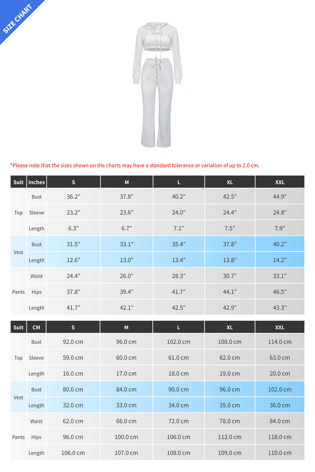 Casual Hoodie & Tank Top 3-Piece Set Lavish Daily