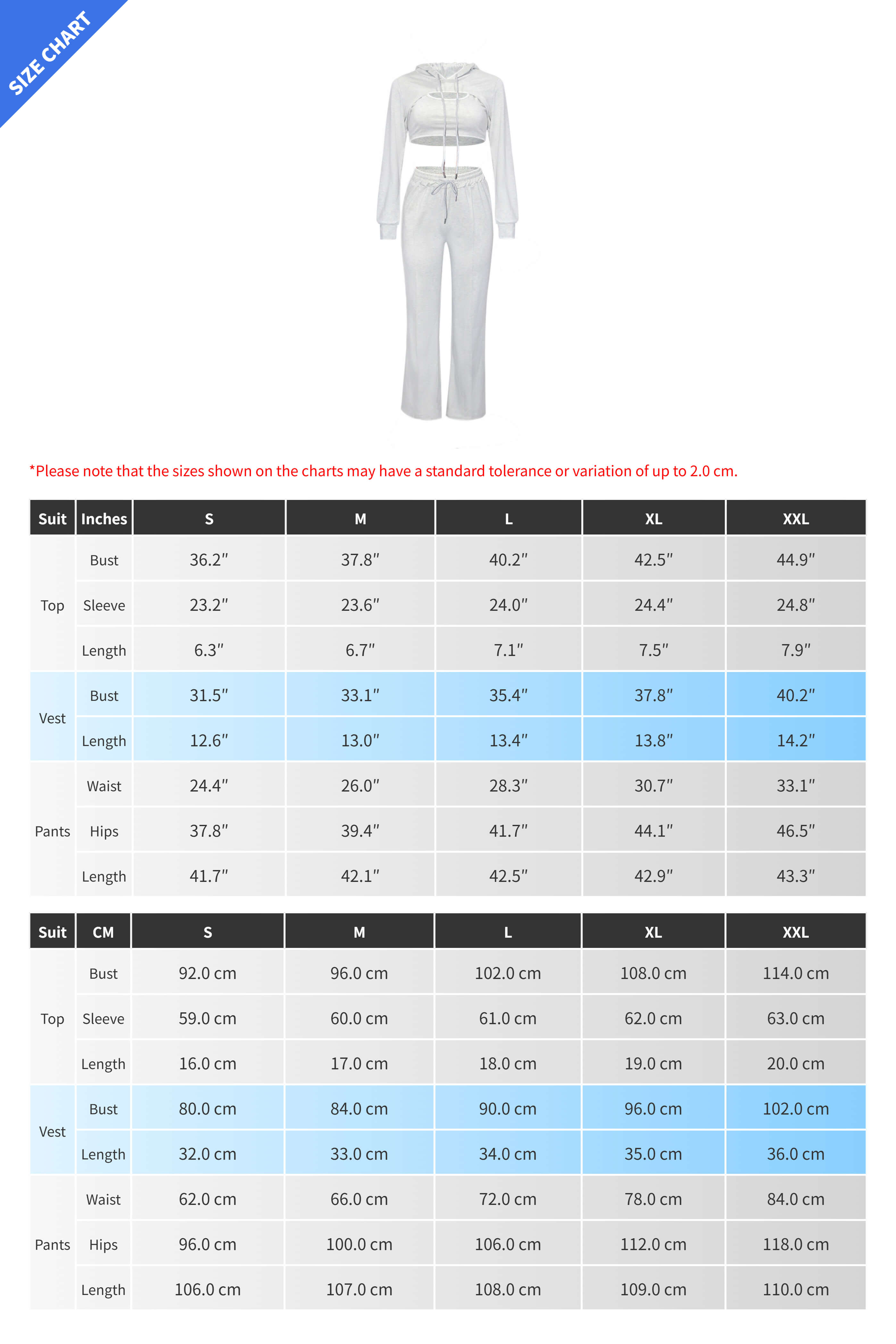 Casual Hoodie & Tank Top 3-Piece Set Lavish Daily