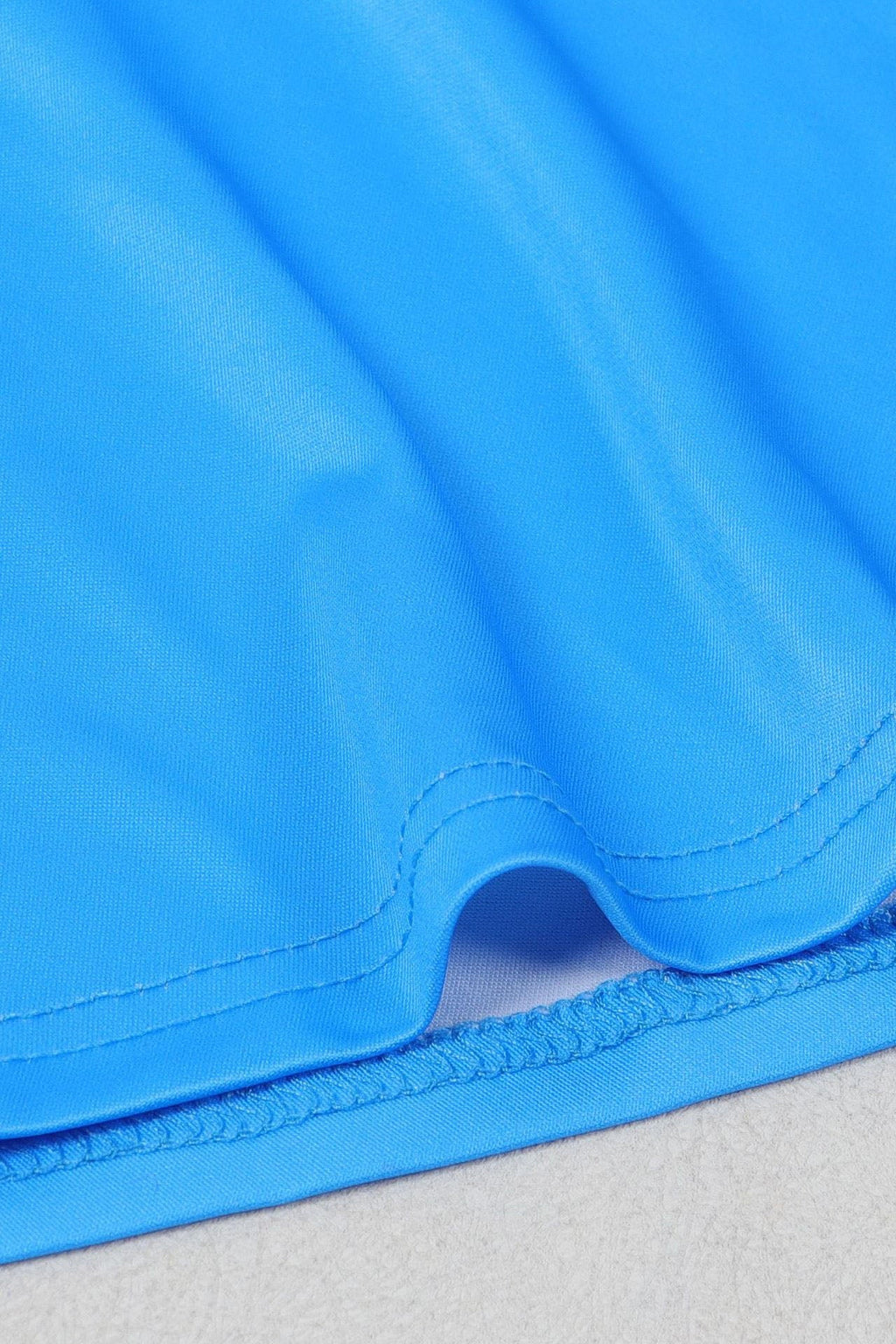 Elastic Solid Color Long Dress Two-Piece Set Lavish Daily