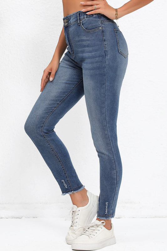 Simple Denim Jeans Lavish Daily