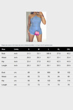 Hanging Neck and Backless Elastic Romper Lavish Daily
