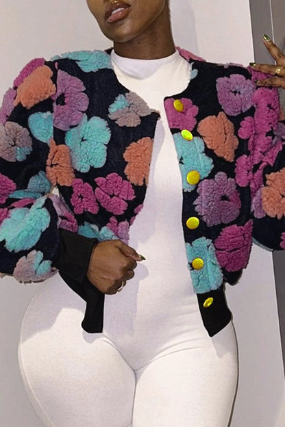 Flower Bomber Jacket Lavish Daily