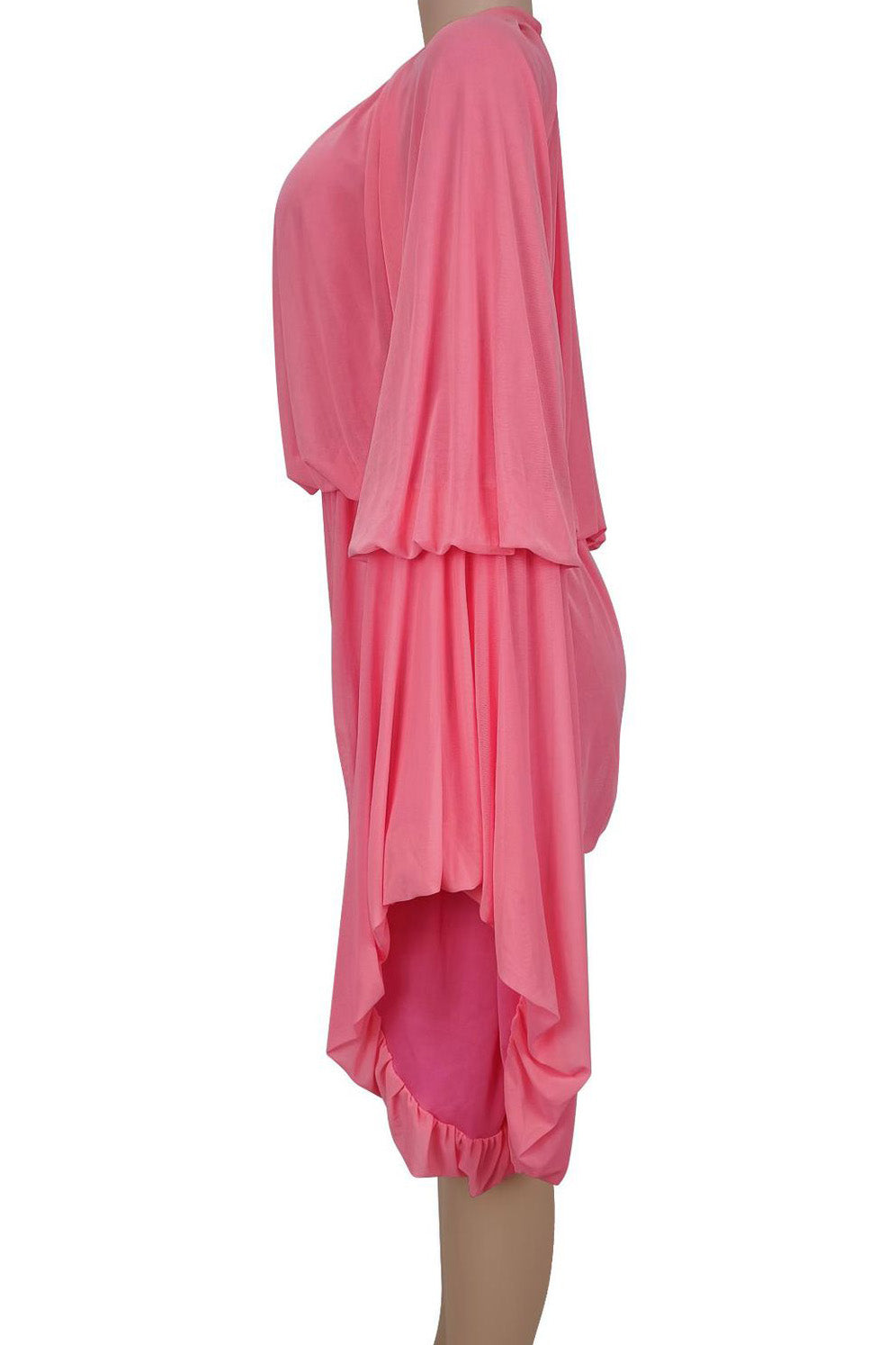 Dream Ruffle Draped Romper Lavish Daily