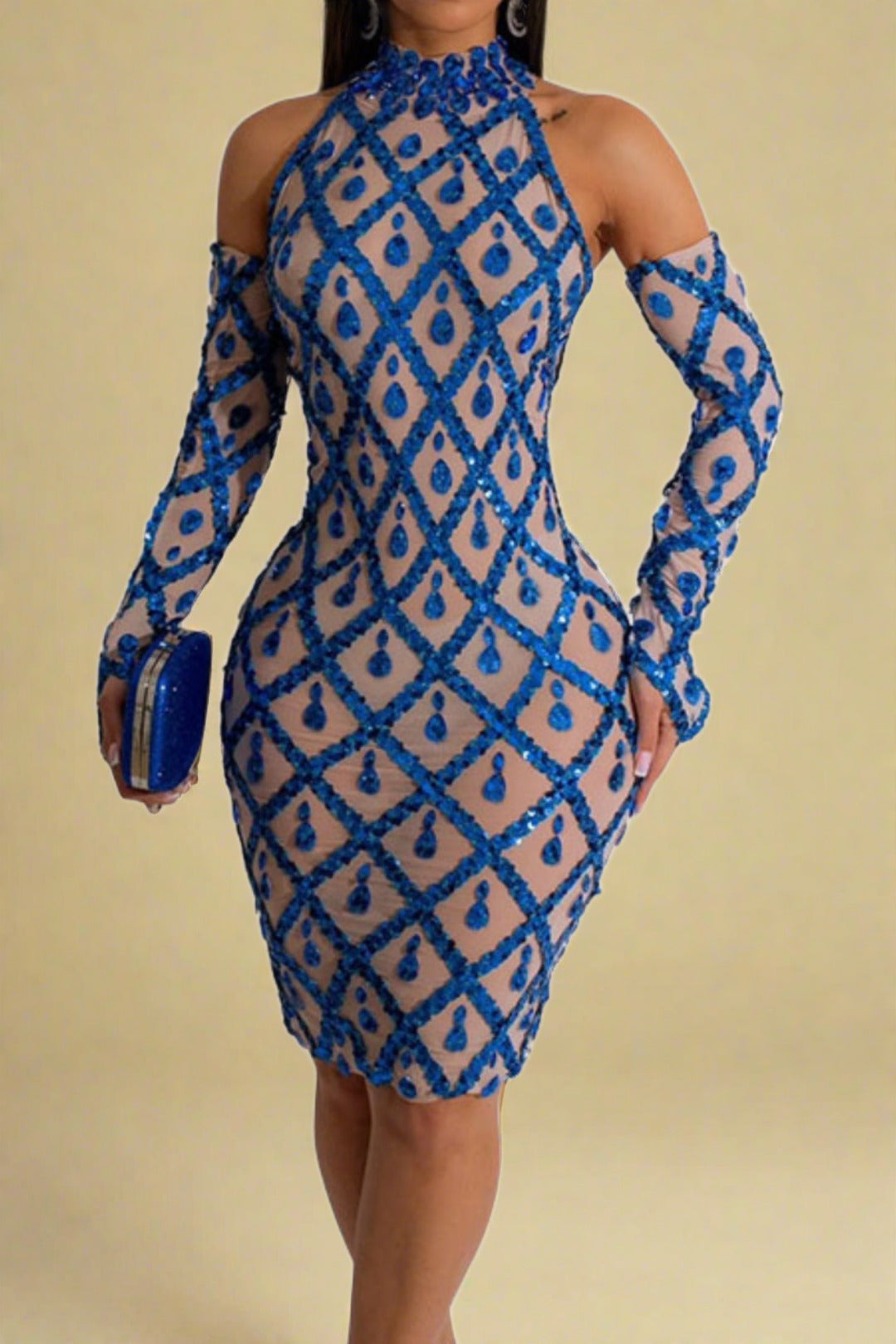 Mesh Mini Dress Lavish Daily