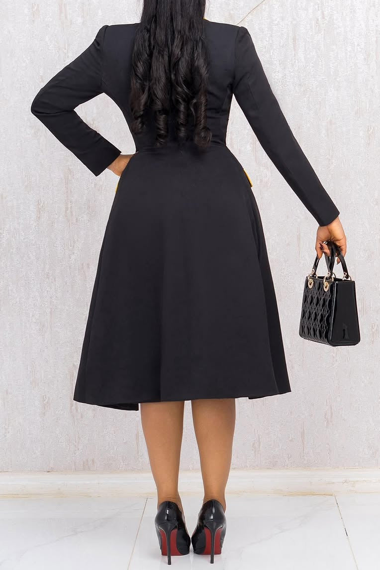 Waist Slim Blazer Vest Two-Piece Set Lavish Daily