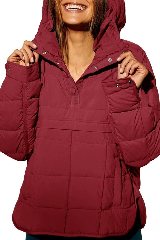 Hooded Puffer Jacket Lavish Daily