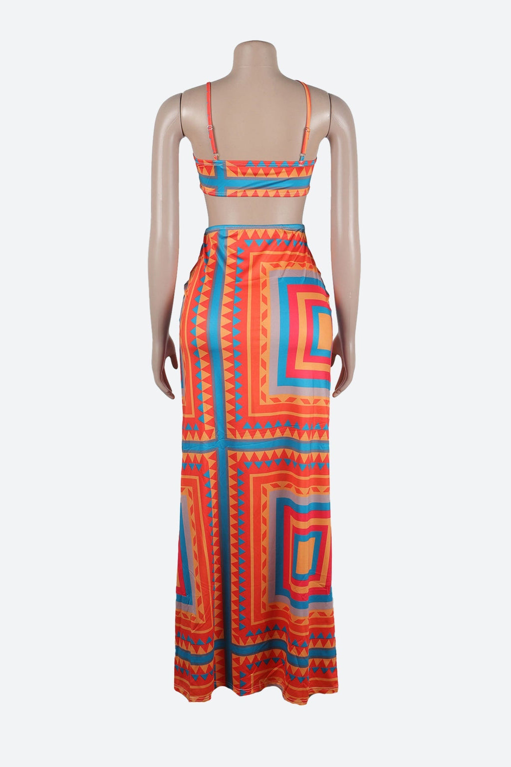 Color block Cami Maxi Dress Lavish Daily