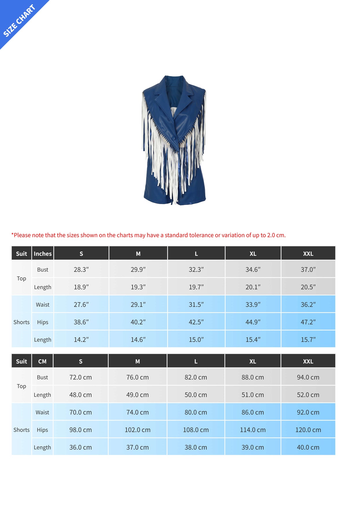 Fringed Faux-Leather Blazer & Shorts 2-Piece Set Lavish Daily