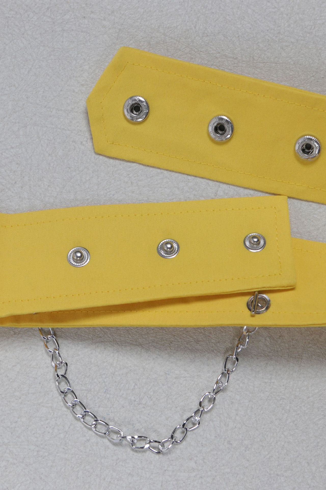 Solid Color Sleeveless Workwear Slit Dress Set Lavish Daily