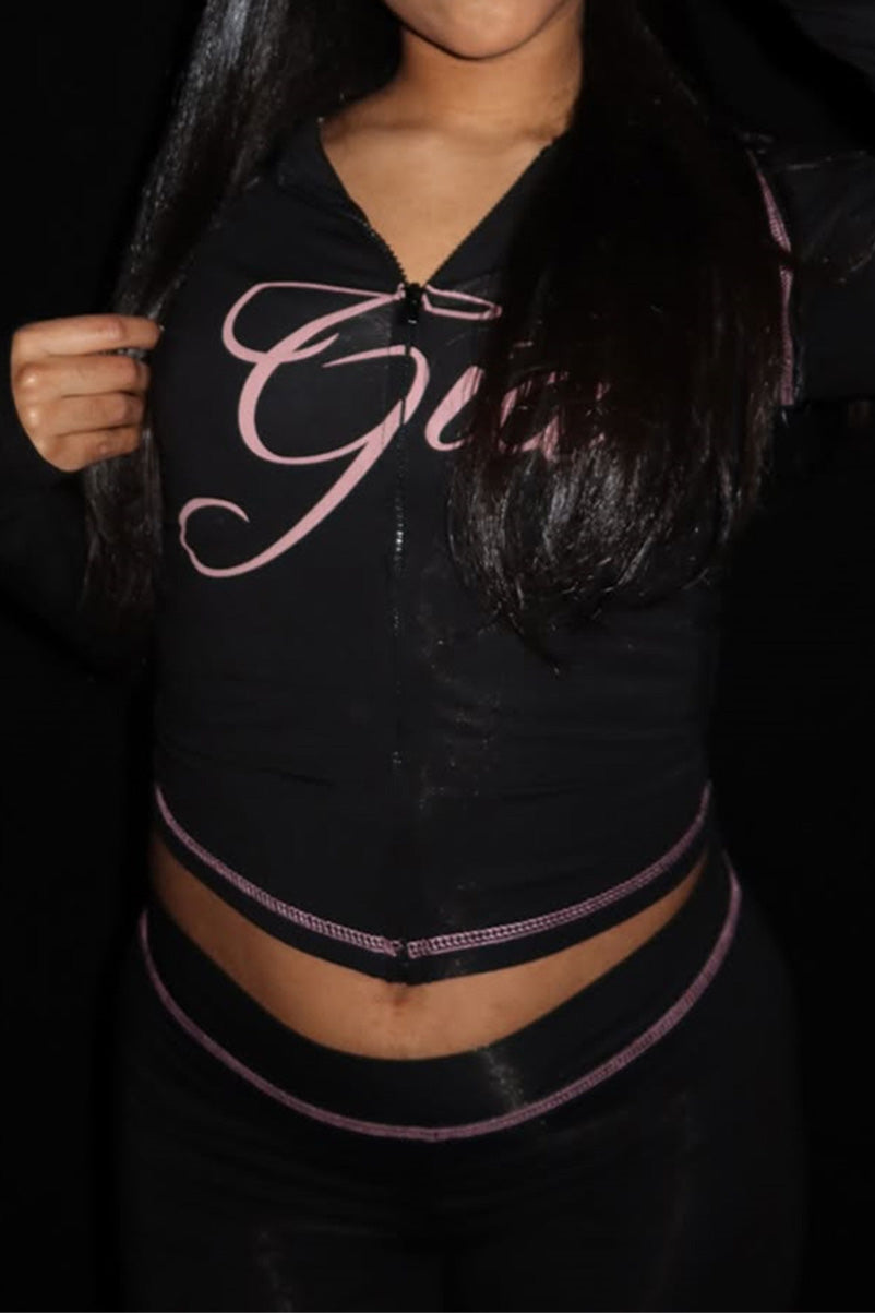 Solid Color 2-Piece Long Sleeve Set Lavish Daily